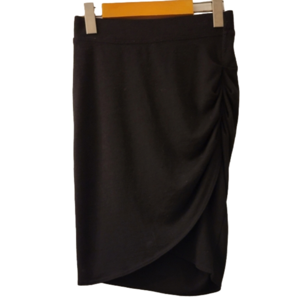 WILFRED Free black midi skirt